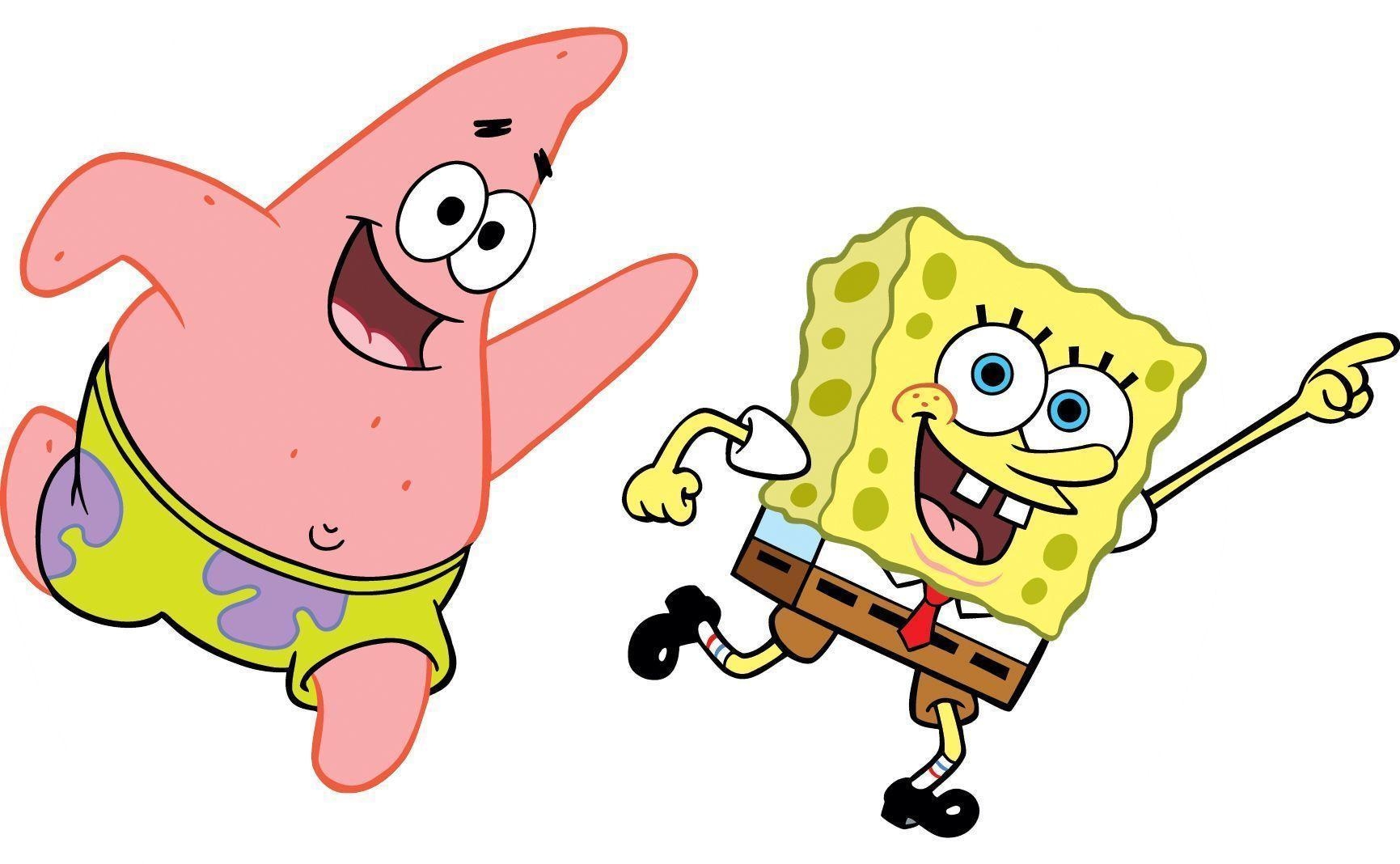 1740x1070 Spongebob Squarepants & Patrick The Star « wallpafar.com, Desktop