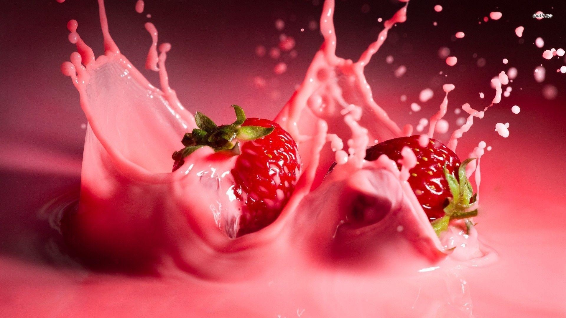 1920x1080 Strawberry cream wallpaper wallpaper - #, Desktop