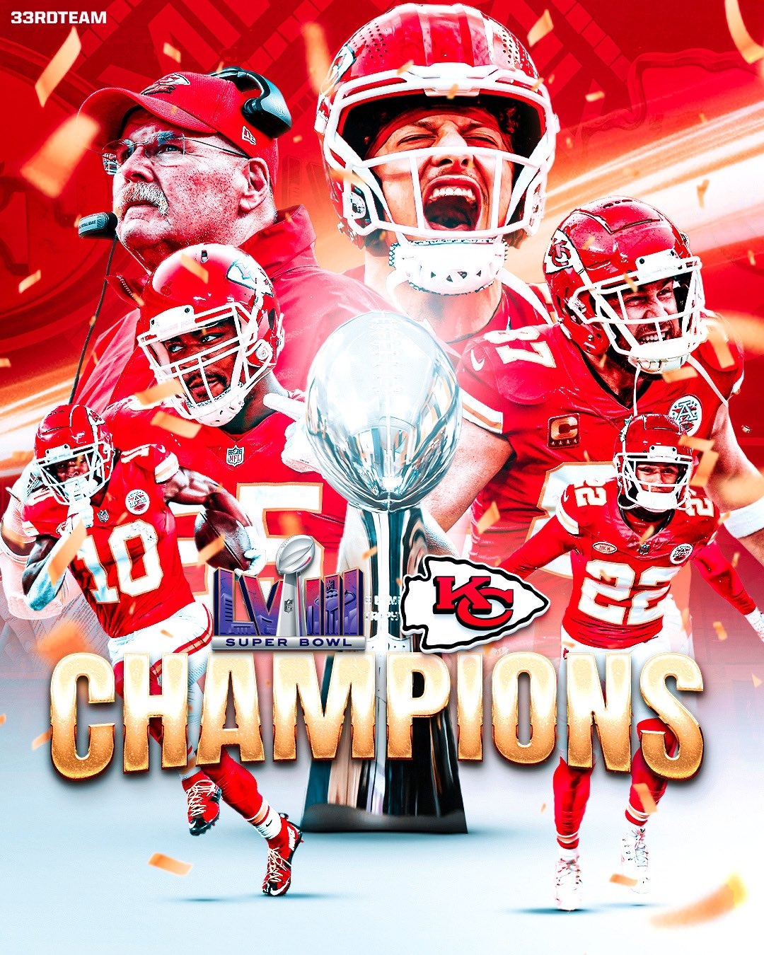 1080x1350 The Chiefs win Super Bowl LVIII, Phone