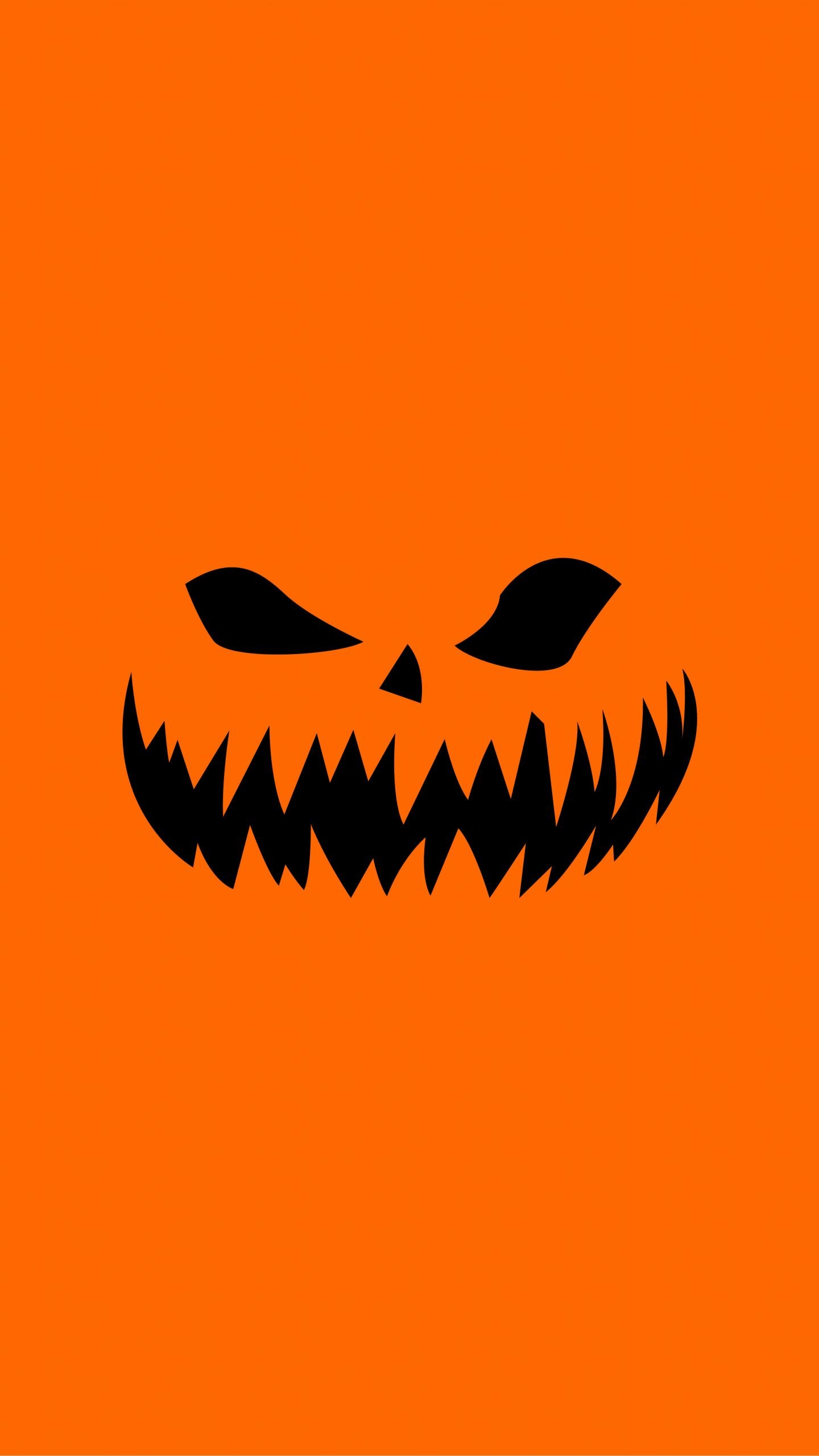 1440x2560 Download  wallpaper halloween, minimal, qhd samsung, Phone