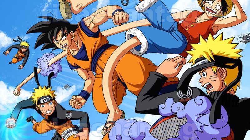 800x450 Free download net naruto randomness goku and luffy resolution desktop wallpaper [800x565] for your Desktop, Mobile & Tablet. Explore Goku And Naruto Wallpaper. Kid Goku Wallpaper, Goku and Vegeta, Desktop