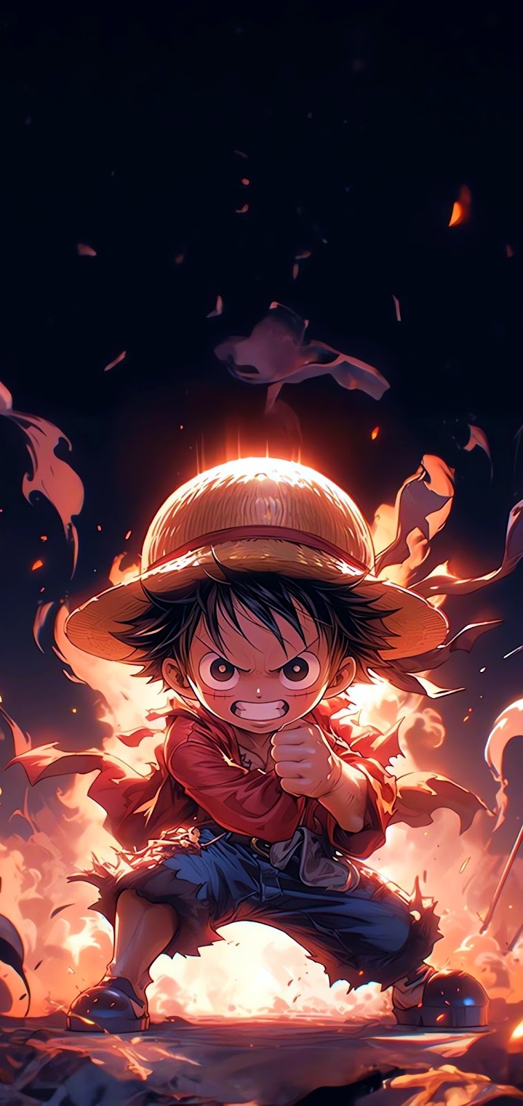 760x1600 One Piece Phone Wallpaper, Phone