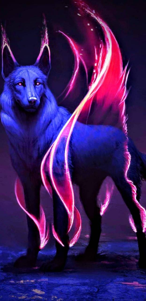 630x1280 Galaxys wolf wallpaper, Phone