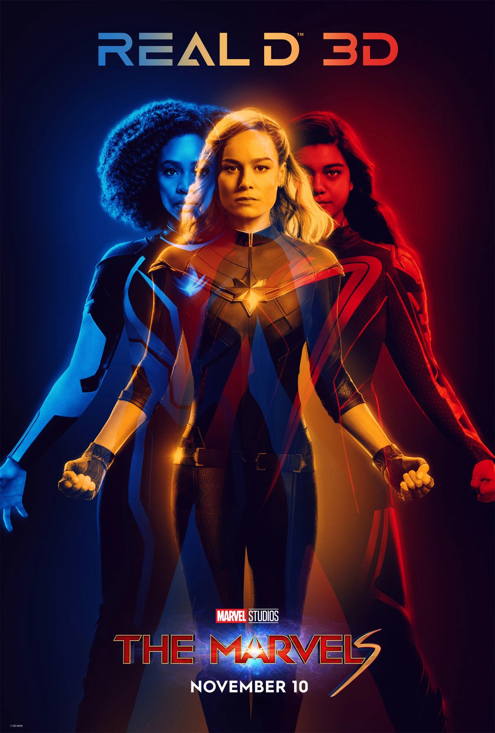 1020x1500 The Marvels ( of 14): Extra Large Movie Poster Image, Phone