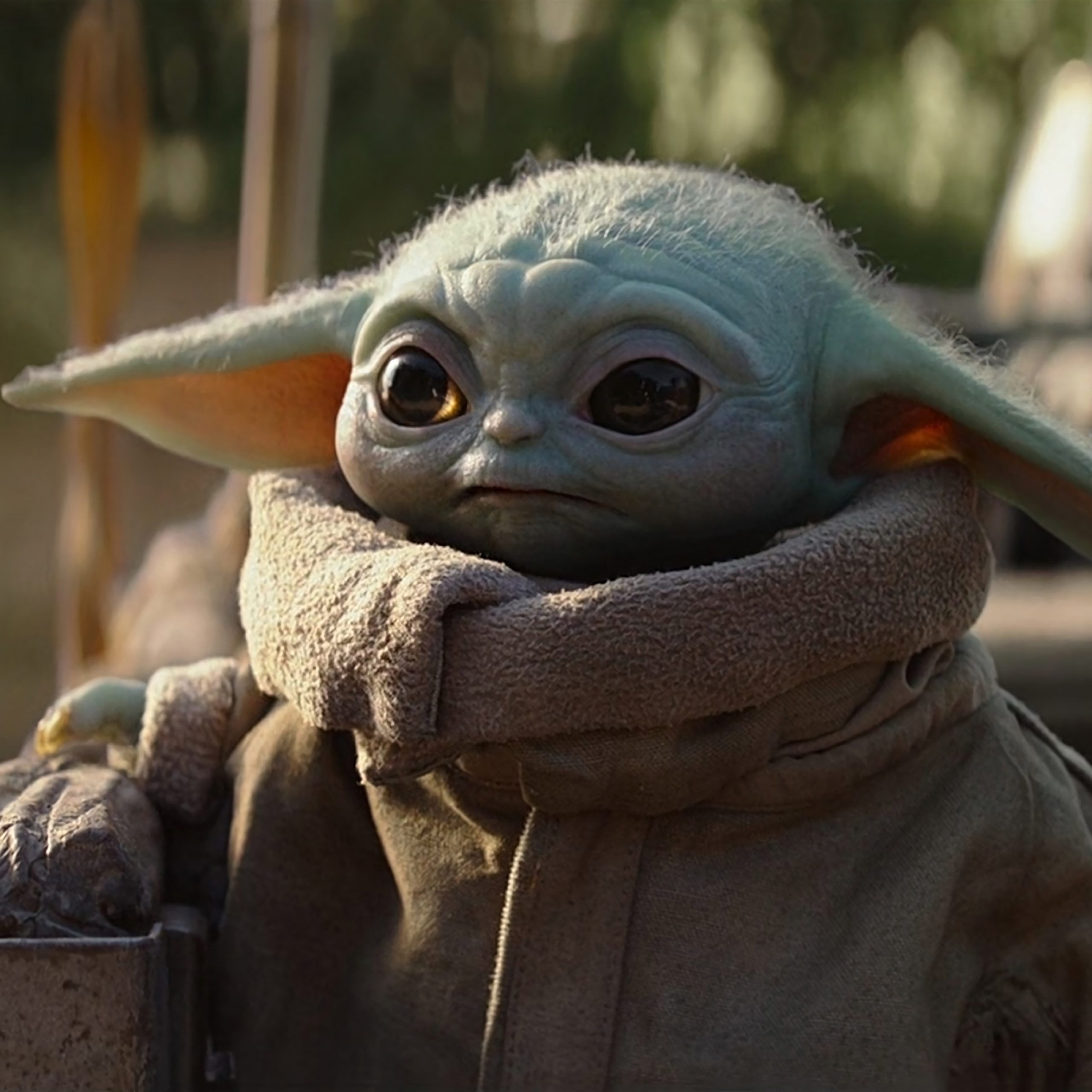 2560x2560 Star Wars Baby Yoda, Phone