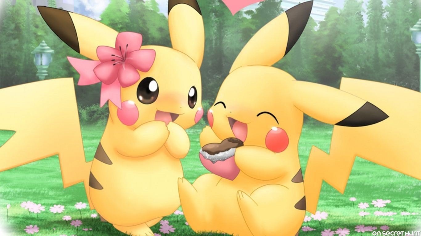 1370x770 Cute Pikachu Wallpaper HD, Desktop