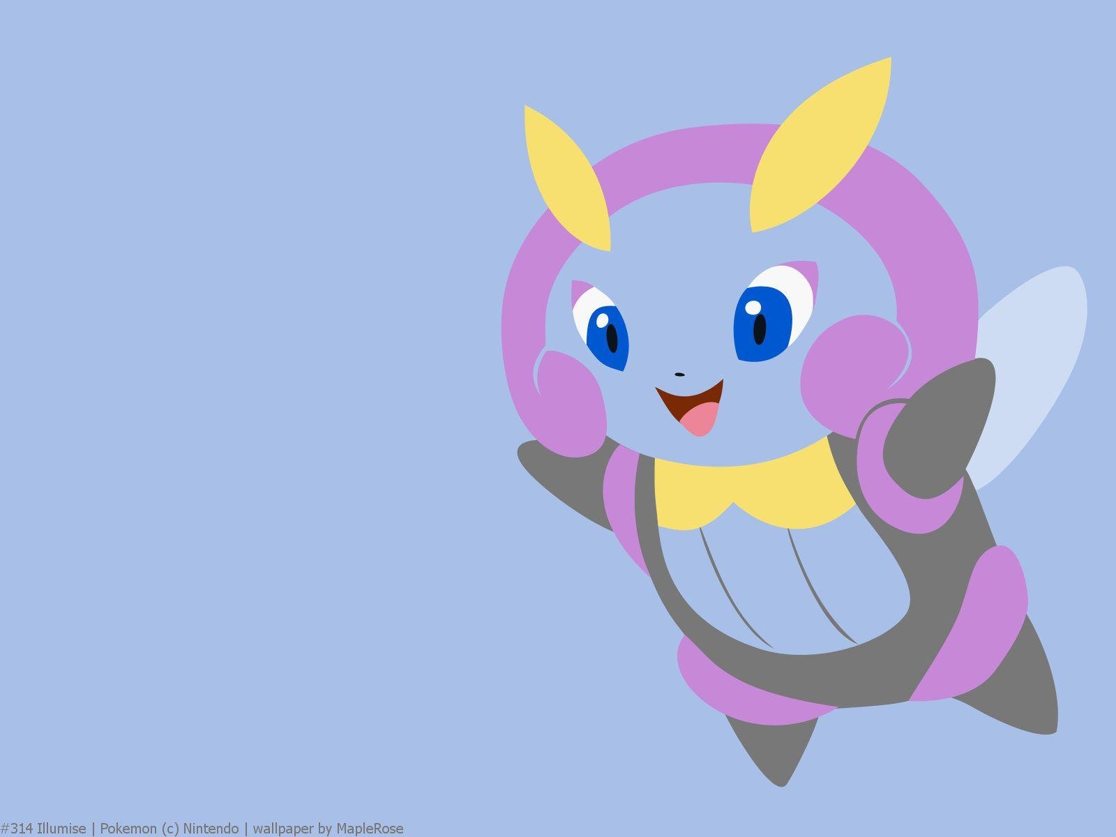 1600x1200 illumise #pokemon #anime #pocketmonsters. Pokemon Games & Anime, Desktop