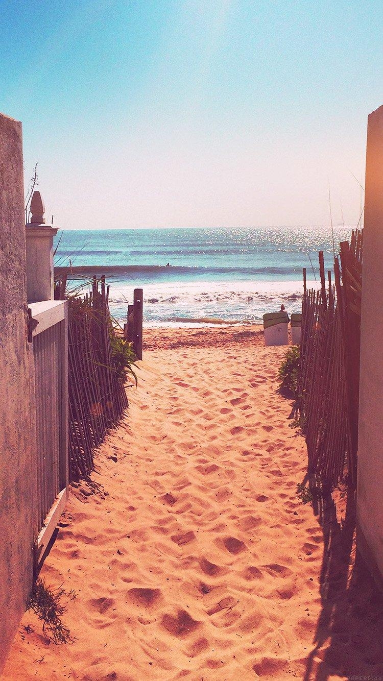 750x1340 iPhone6papers.co. iPhone 6 wallpaper. way to sea sand ocean, Phone