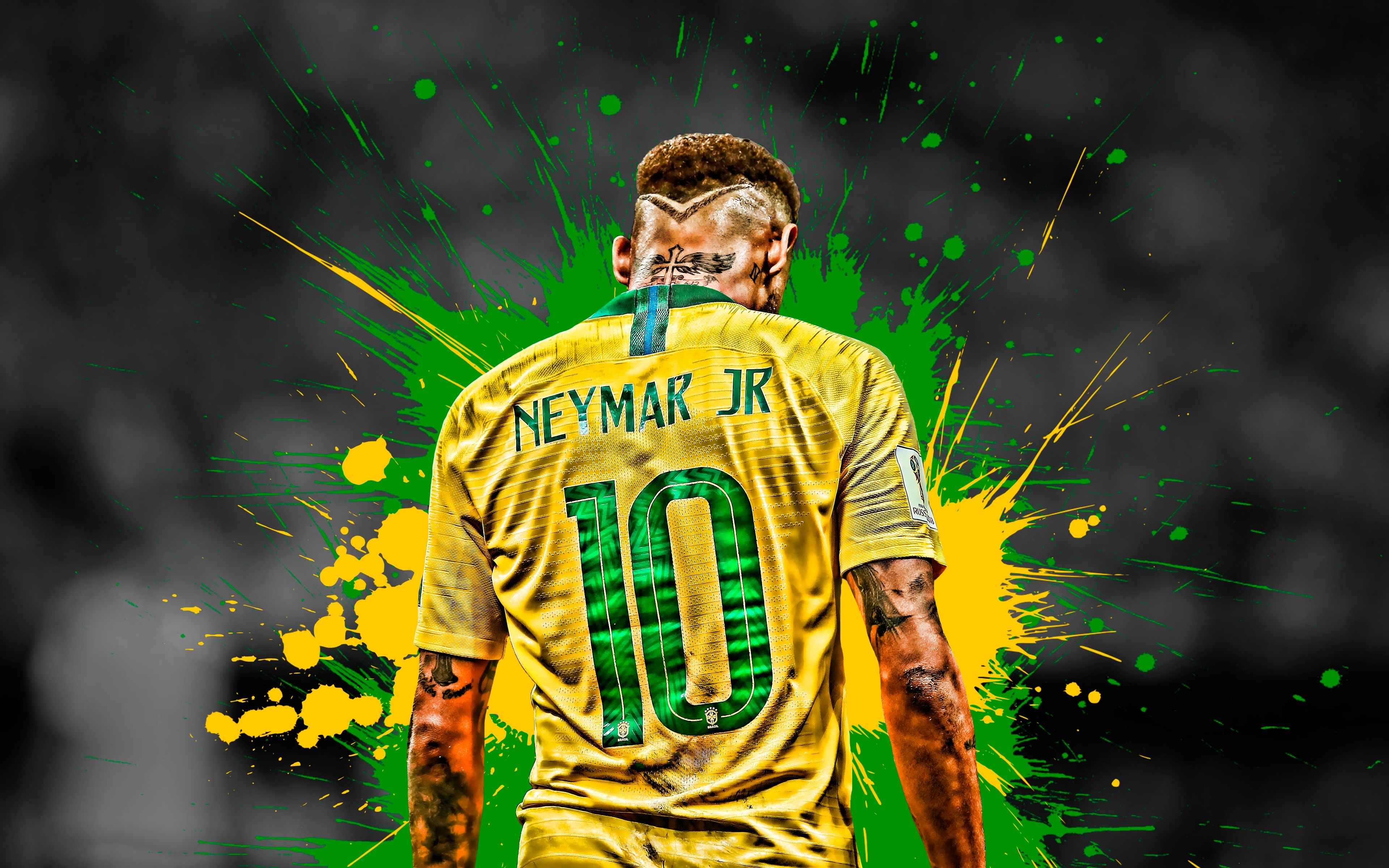 3840x2400 Neymar 4k Ultra HD Wallpaper, Desktop