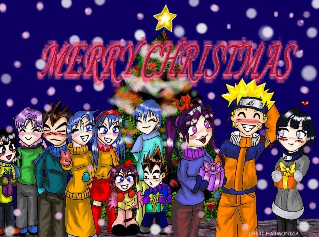 1060x790 DBZ Christmas Wallpaper Free DBZ Christmas, Desktop