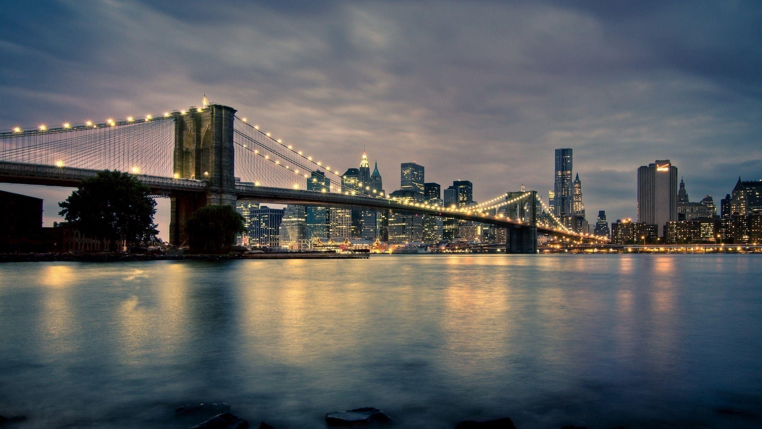 2560x1440 Brooklyn Bridge Wallpaper, Desktop