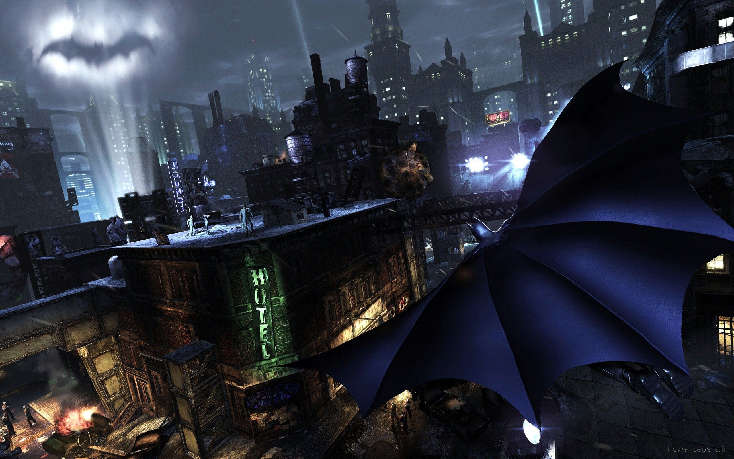 2560x1600 Batman City Wallpaper, Desktop