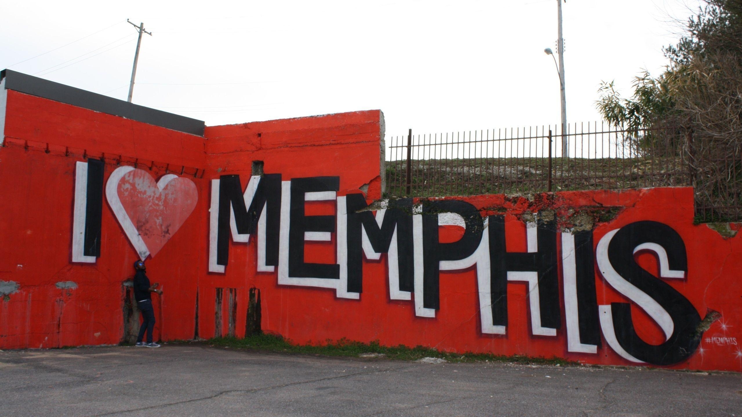 2560x1440 Street Art, Iheart Memphis Street Art, Music, Iheart, Desktop