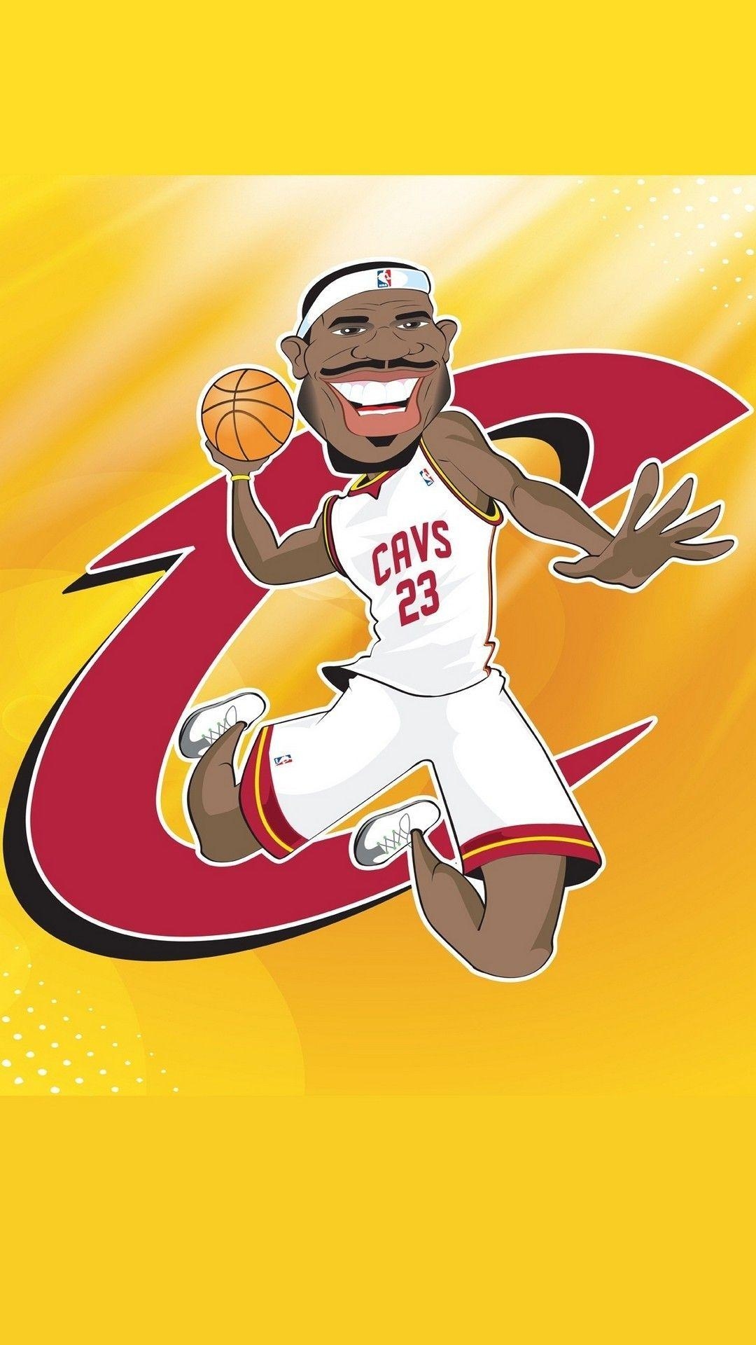 1080x1920 Animated LeBron James iPhone Wallpaper iPhone Wallpaper, Phone