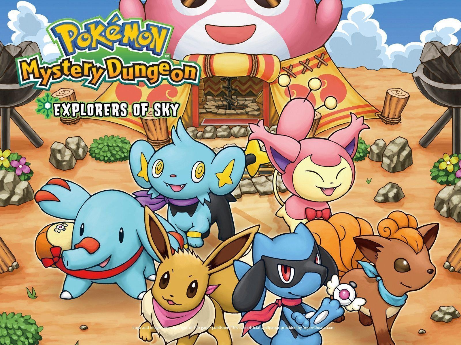 1600x1200 Latest Screens, Pokemon Mystery Dungeon: Explorers of Sky Wallpaper, Desktop