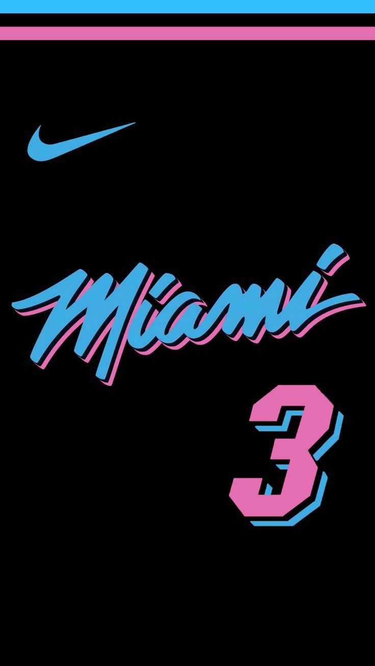 740x1310 Miami Heat 2018 19 City Jersey. Jordan Logo Wallpaper, Nike Wallpaper, Hype Wallpaper, Phone