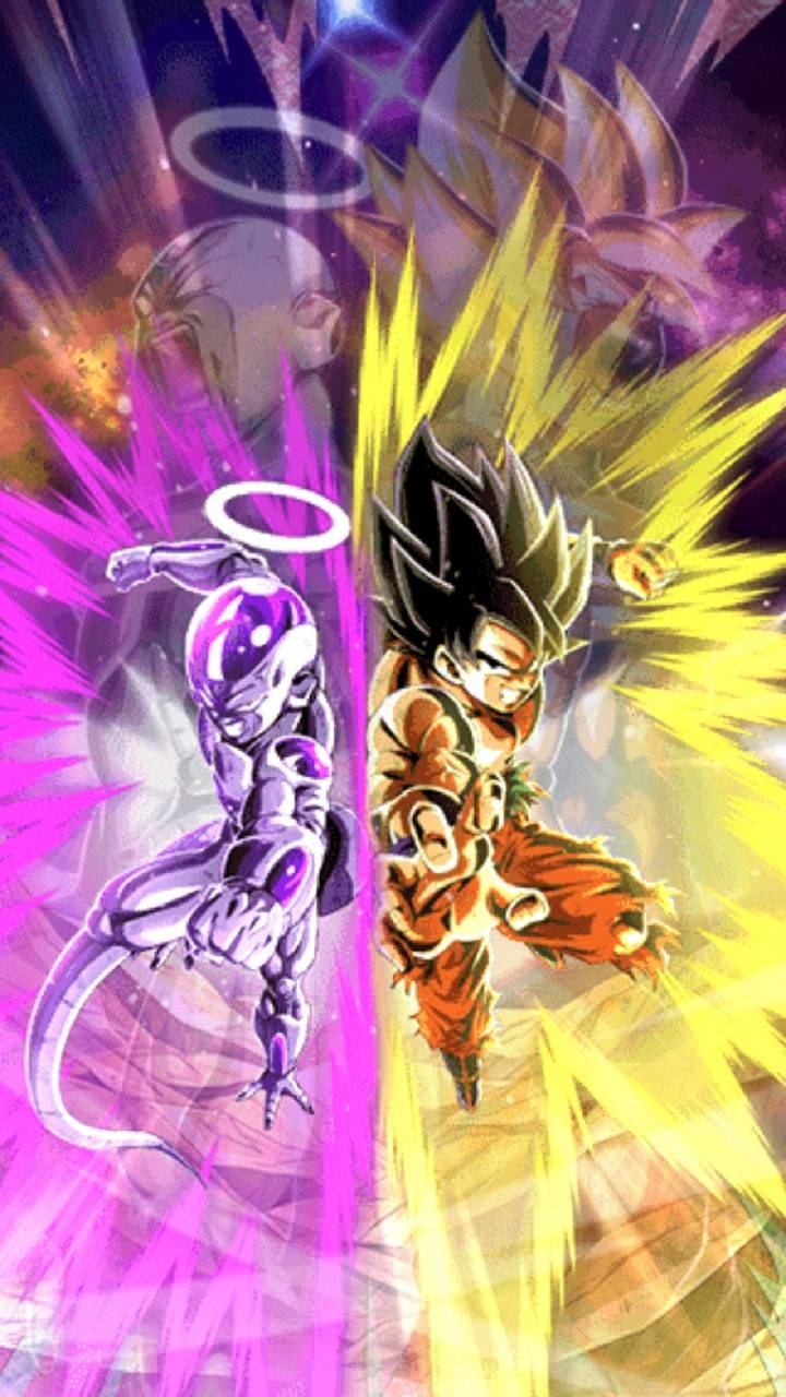 720x1280 Goku and Frieza wallpaper, Phone