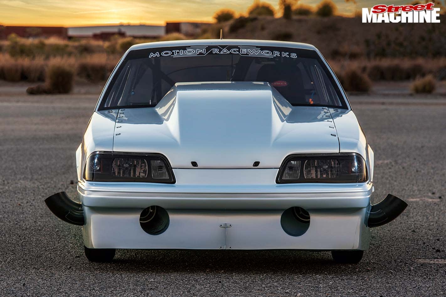 1430x950 2650hp Fox Body Mustang, Desktop