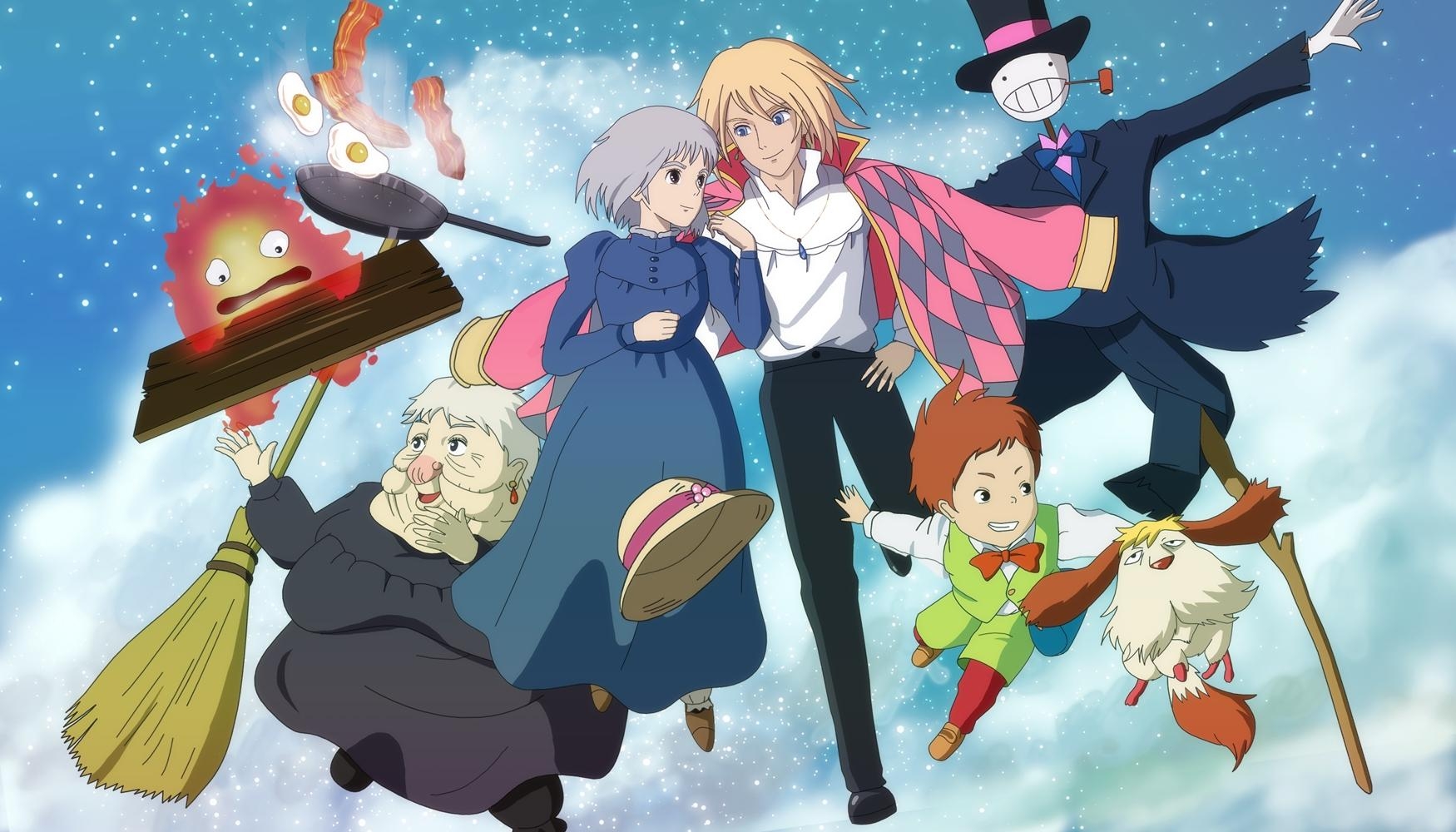 1750x1000 Howl's Moving Castle HD Wallpaper, Desktop