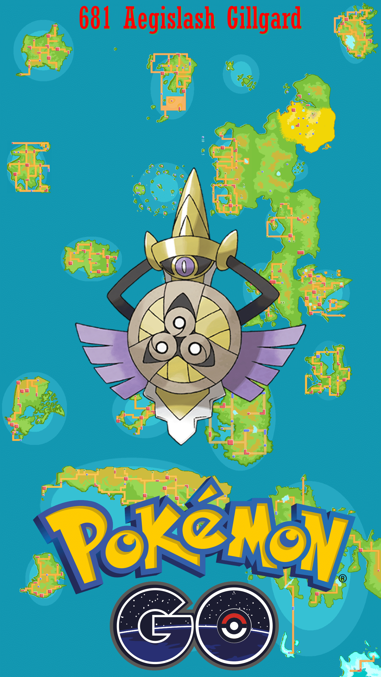 1250x2210 Street Map Aegislash Gillgard, Phone