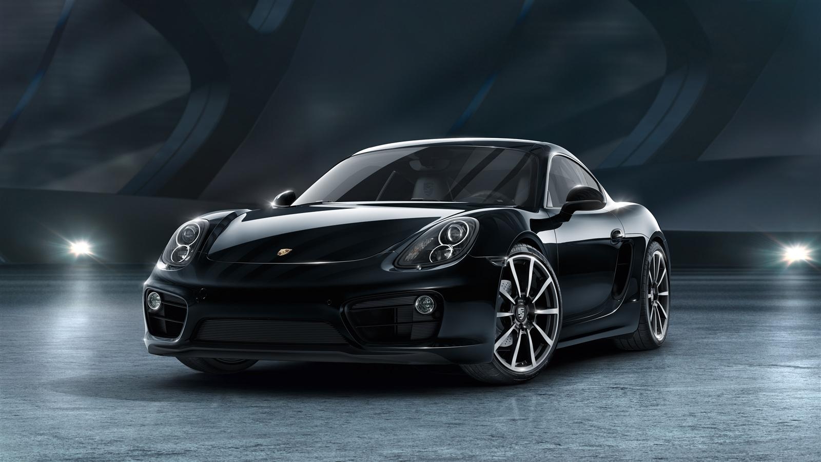 1600x900 Porsche Cayman Black Edition Picture, Photo, Wallpaper, Desktop