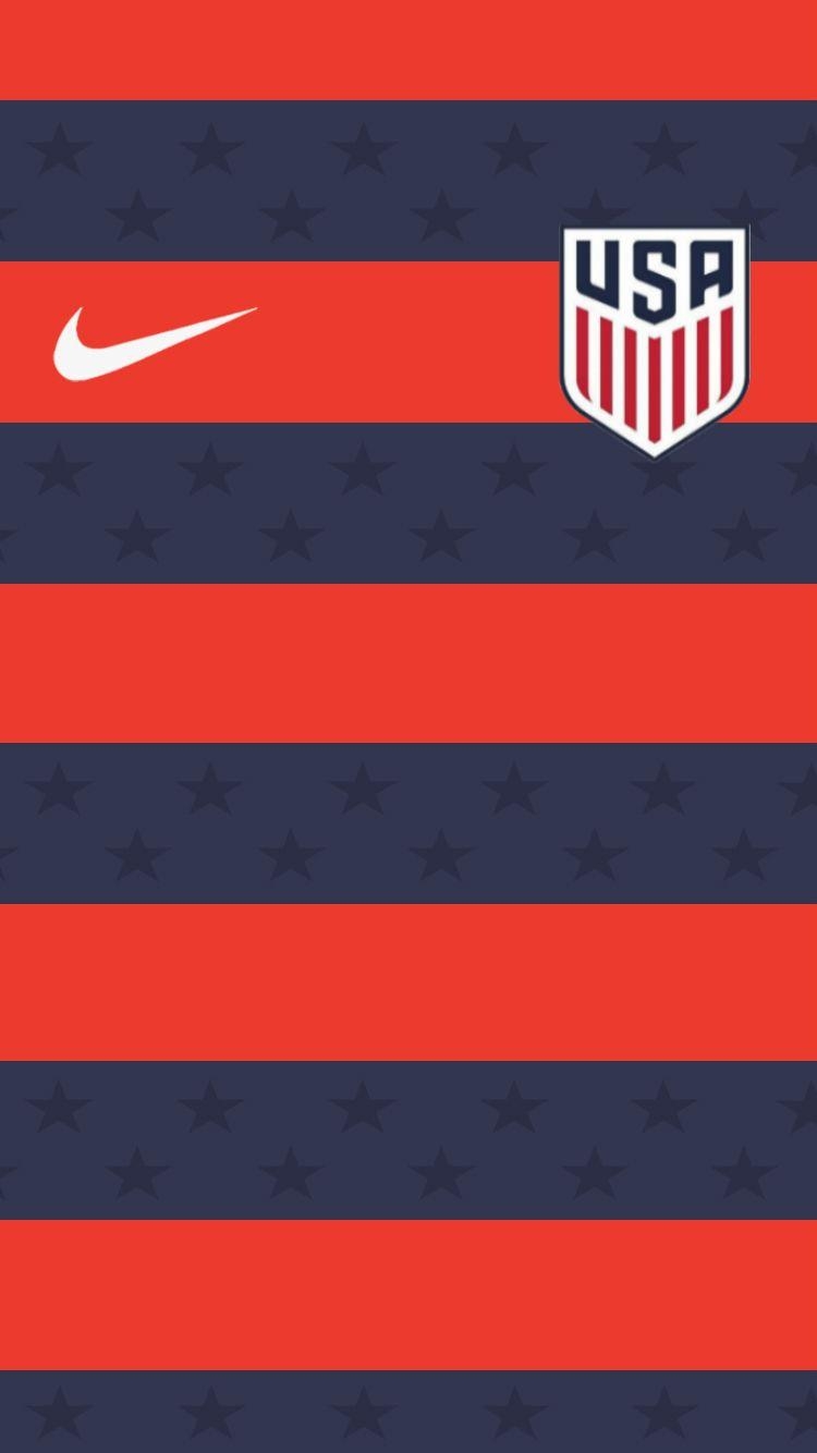 750x1340 USA 2017 Gold Cup Kit iOS Wallpaper 1334 x 750, Phone