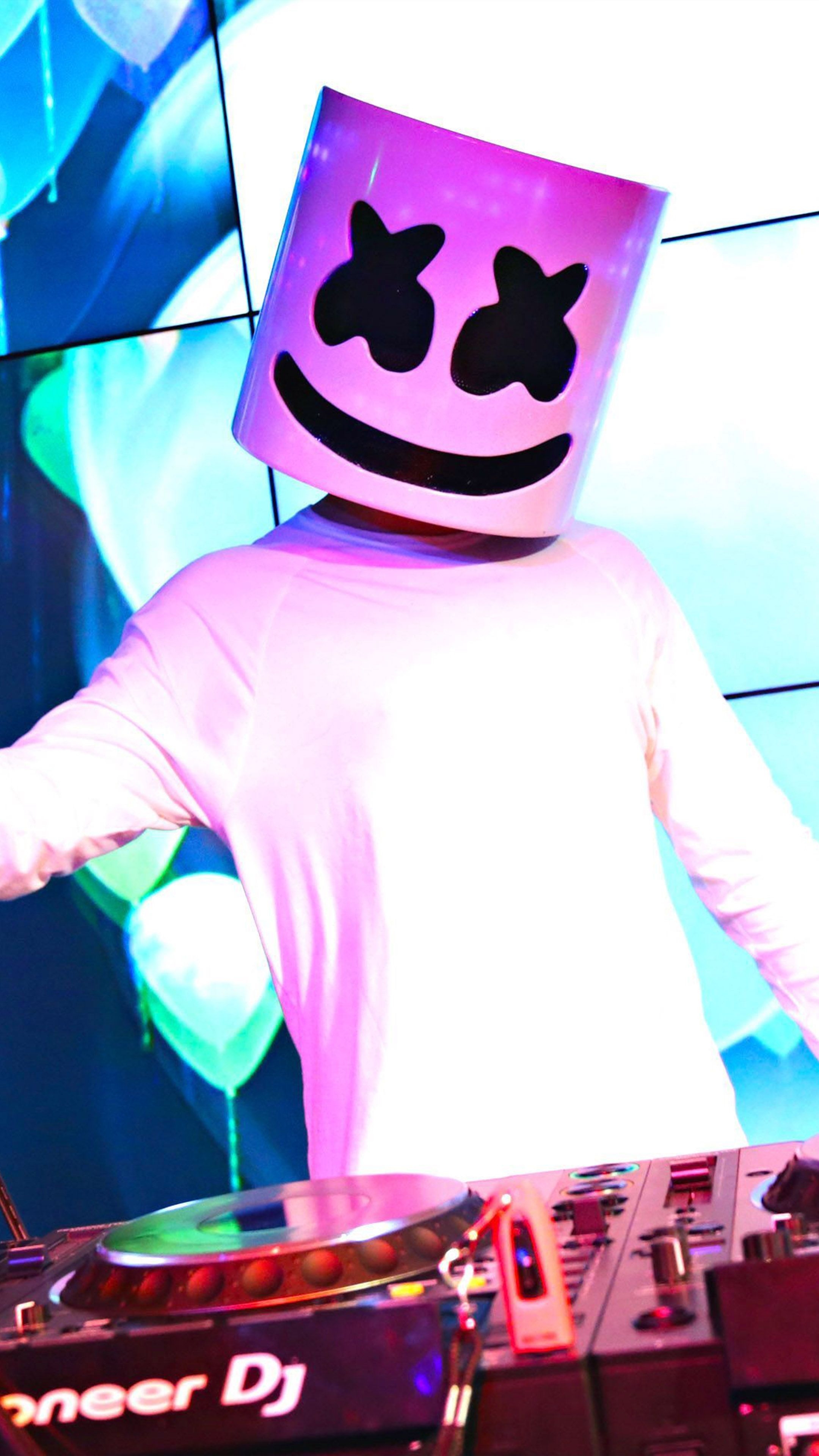 2160x3840 Marshmello Live Concert 4K Ultra HD Mobile Wallpaper, Phone