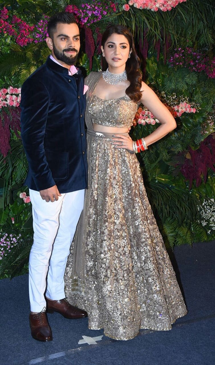 760x1280 Virat Kohli Anushka Sharma Mumbai Reception. Pics, videos, Phone