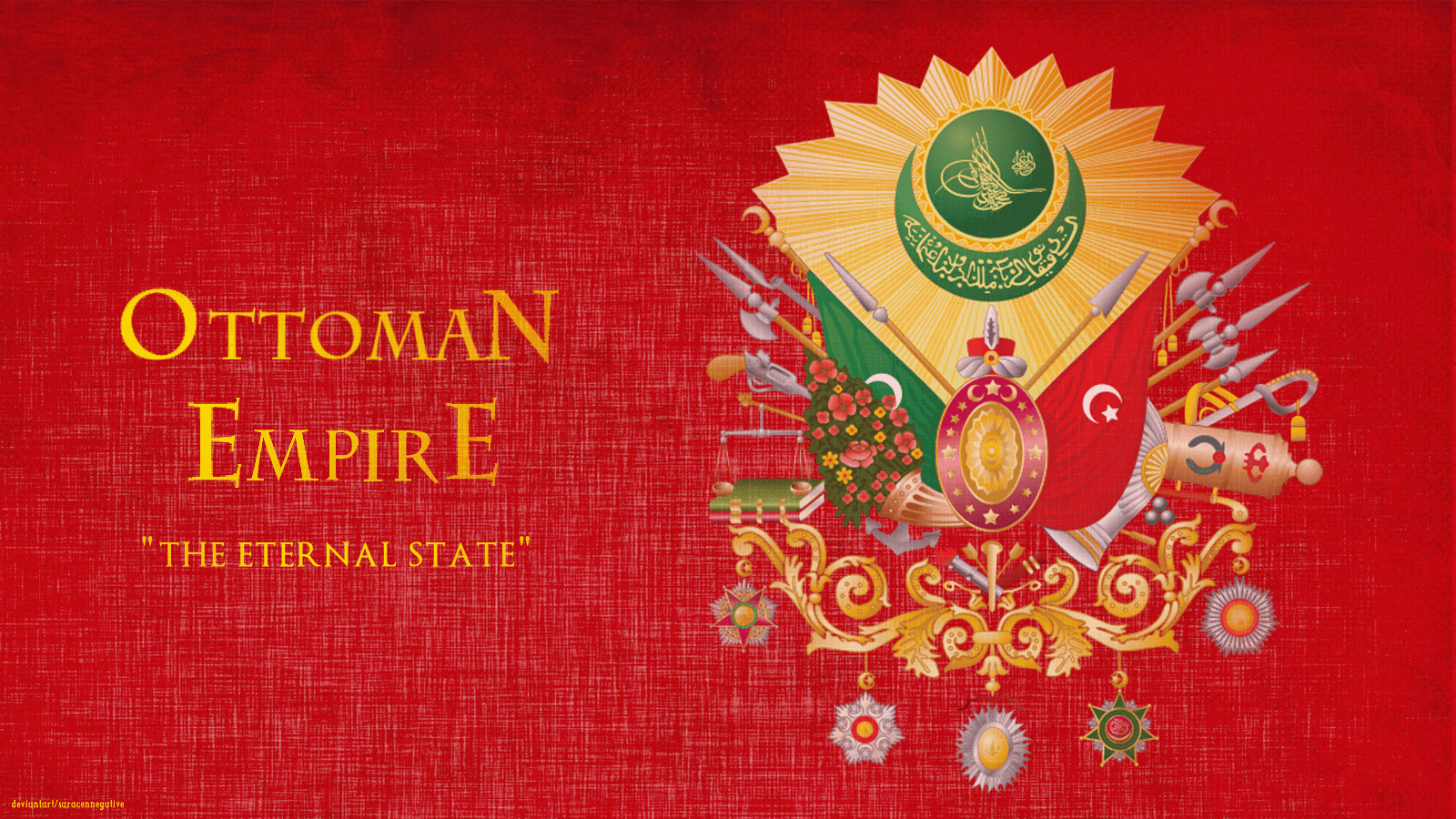 1600x900 Ottoman Empire Coat Of Arms, Desktop