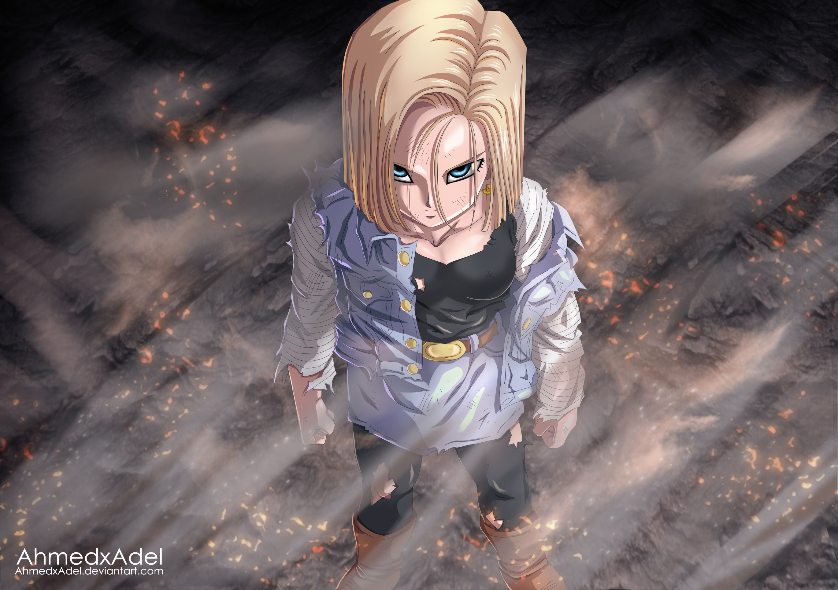 2740x1930 Android 18 HD Wallpaper, Desktop