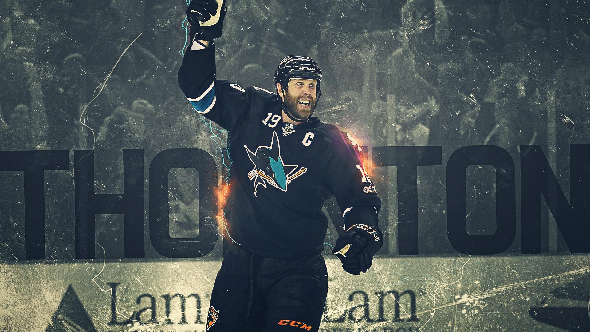 1920x1080 Download  Hockey player Joe Thornton wallpaper, Desktop