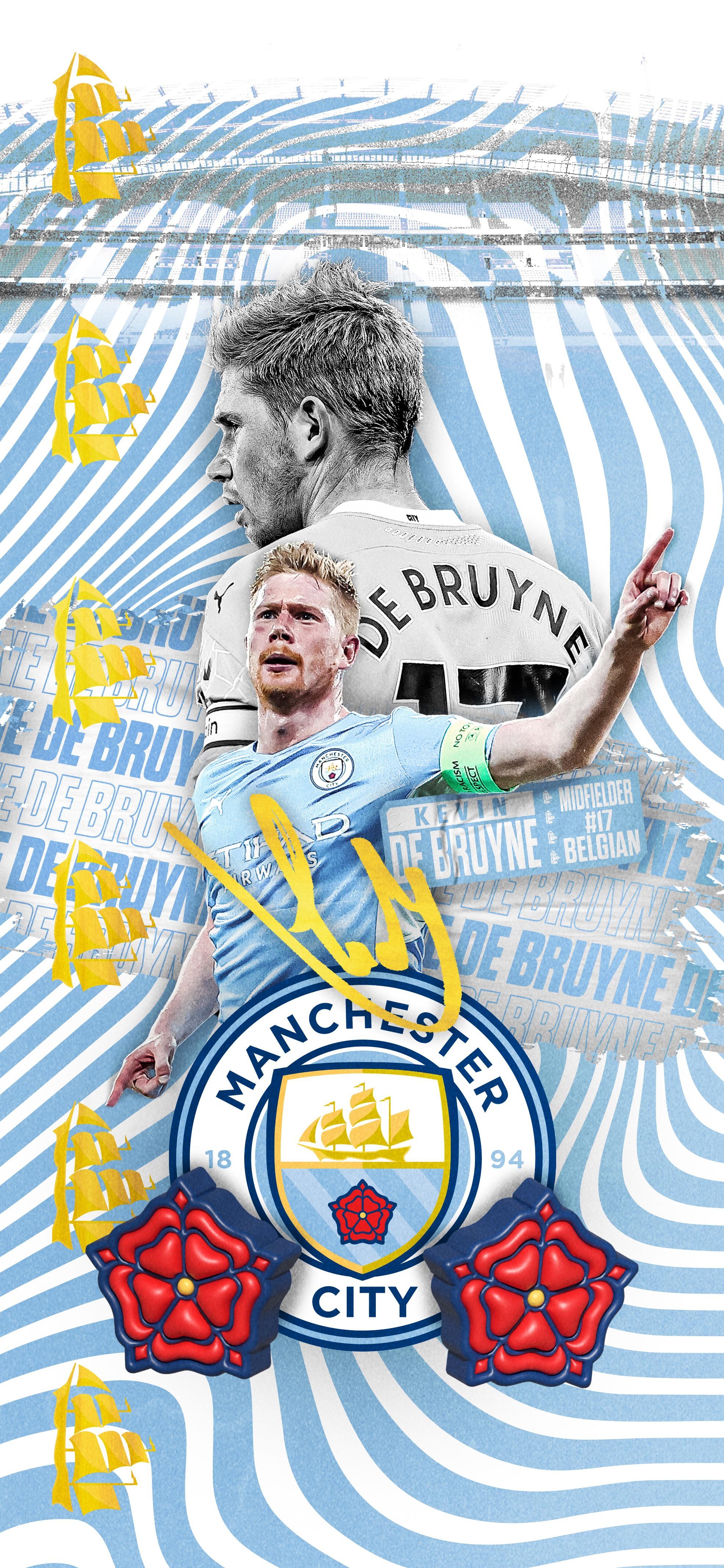 1980x4270 wallpaper for De Bruyne, Phone