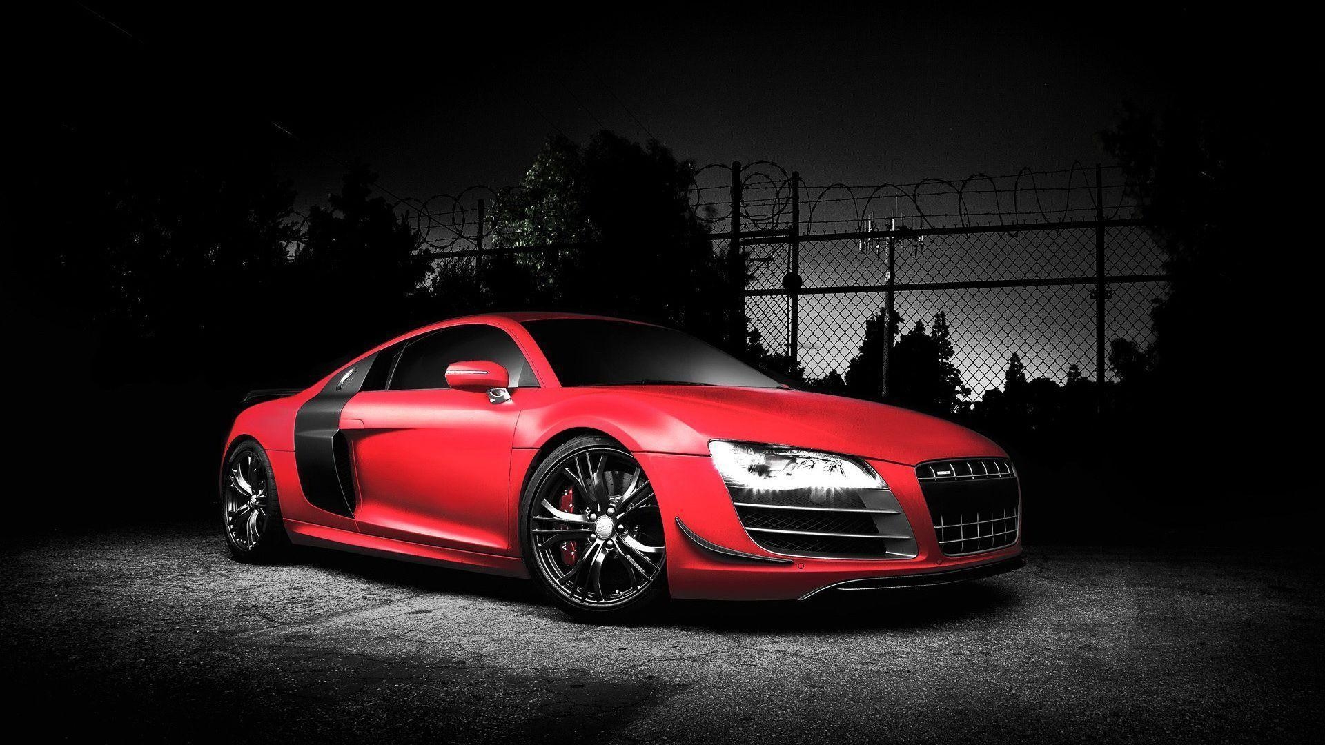 1920x1080 Audi Car Wallpaper Red Color, Desktop