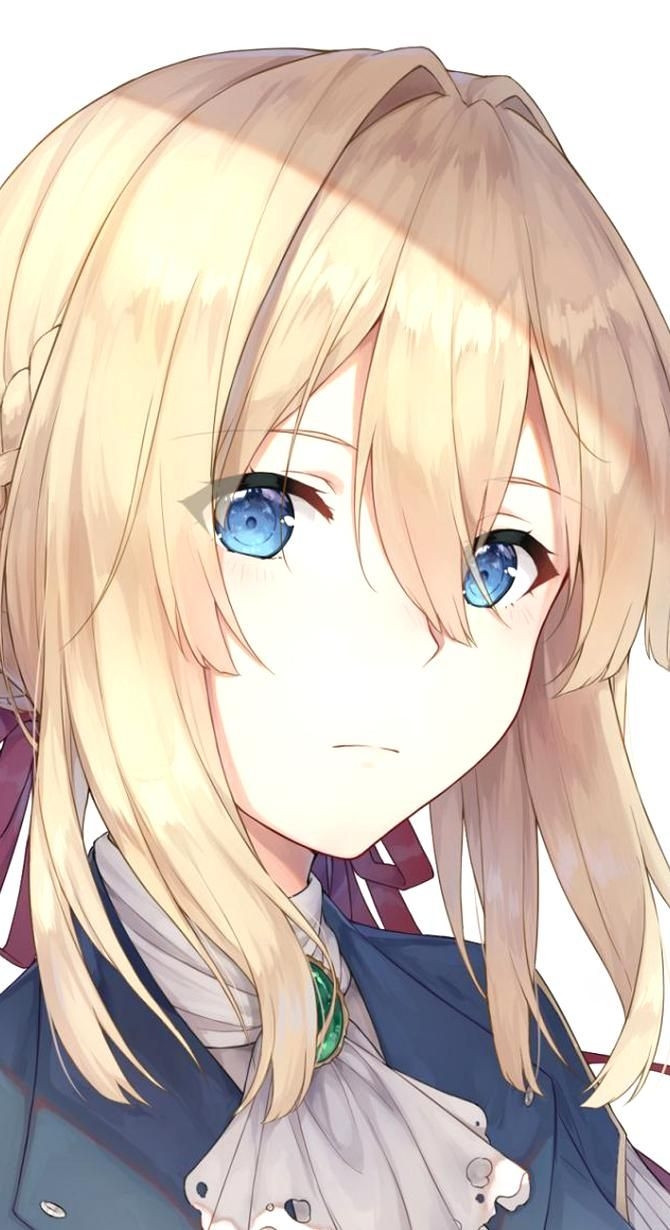 670x1230 Anime Violet Evergarden Blonde Blue Eyes Face Girl Violet Evergarden Character Anime Violet Evergarden Blonde Blue Eyes Face. Anime, Anime art, Anime characters, Phone