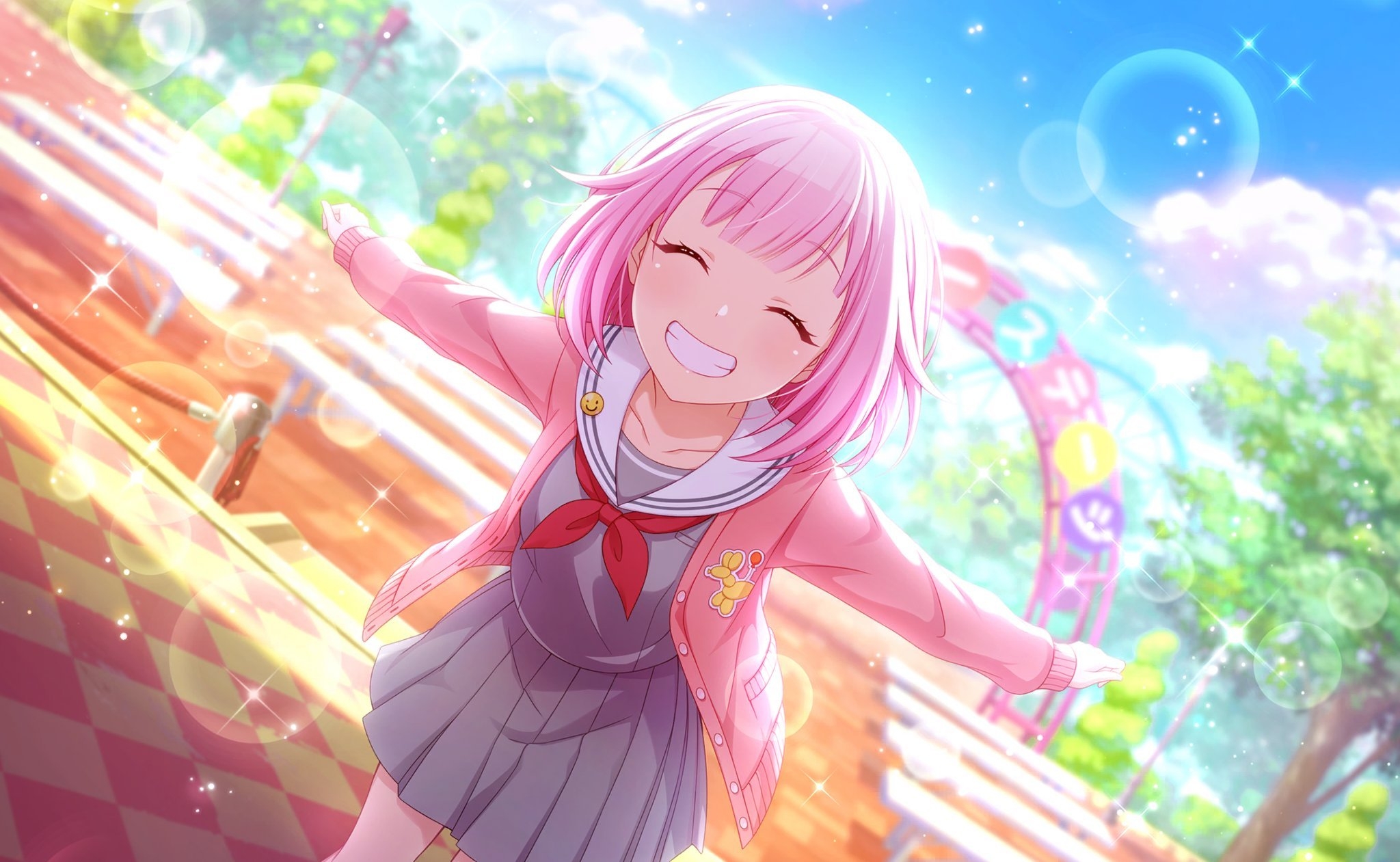 2050x1270 Project Sekai ENG (Unofficial) - [An Irreplaceable Smile] Gacha 4 Otori Emu [Limited] Type: Mysterious Max Stats: Performance Technique Stamina Max Skill: I'll be Okay, Desktop