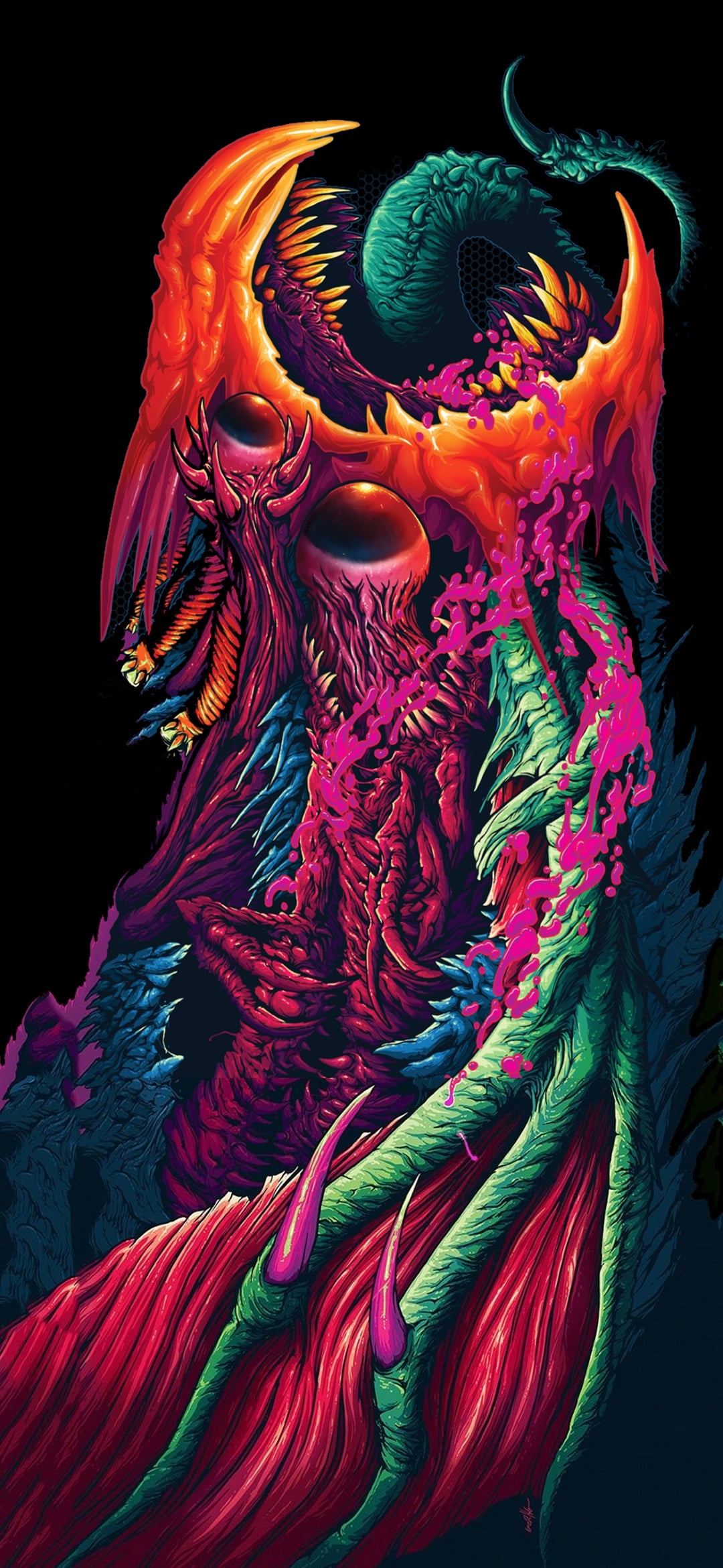 1080x2340 Hyper Beast, Phone