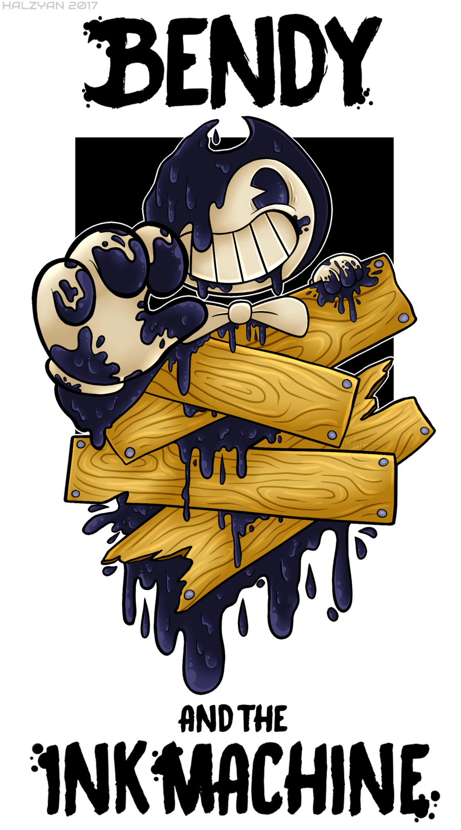 900x1620 WHO'S LAUGHING NOW? by halzyan. Bendy and the Ink Machine. Bendy, Phone