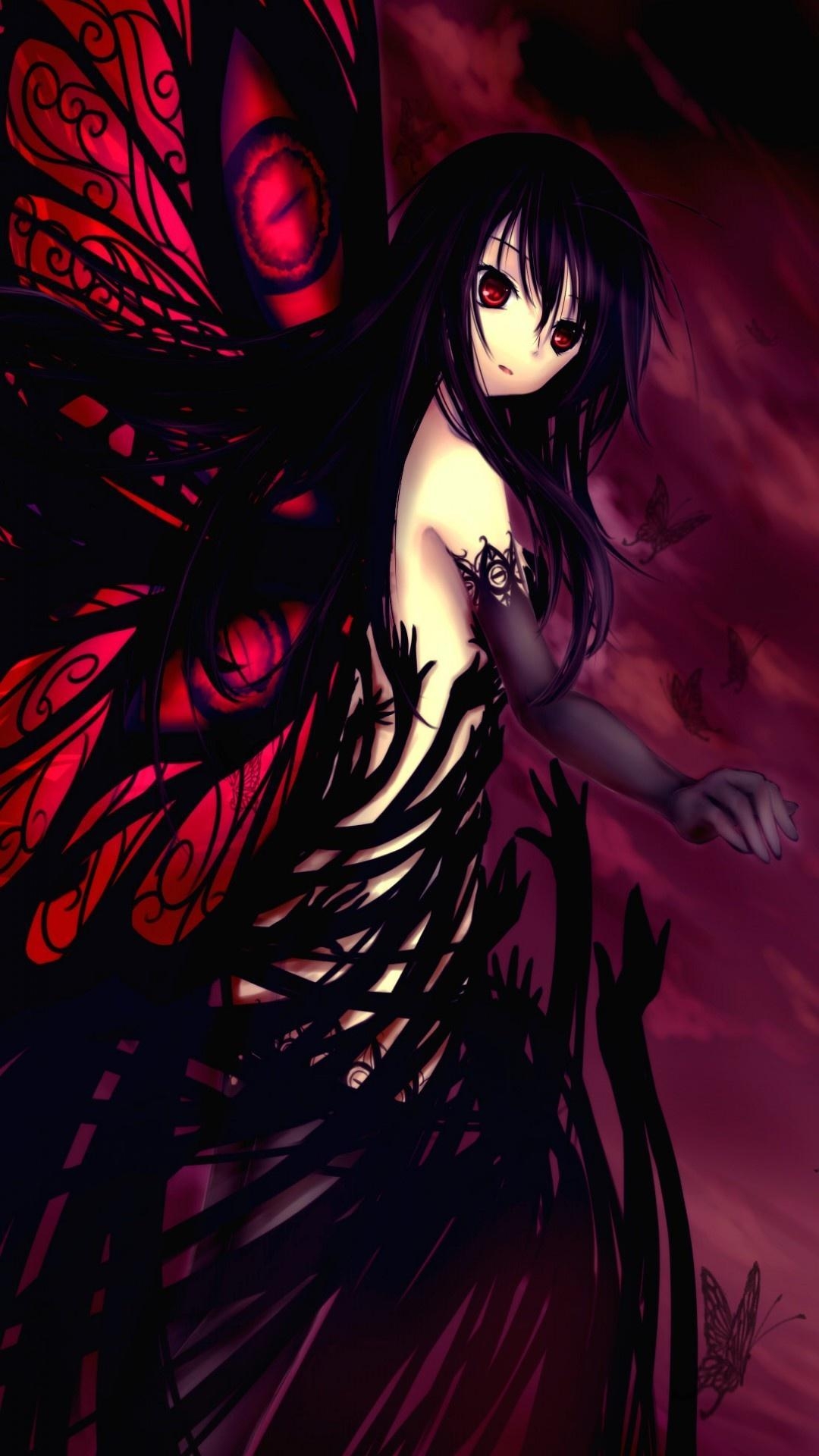 1080x1920 Goth Anime Girl Wallpaper Woop for Android, Phone