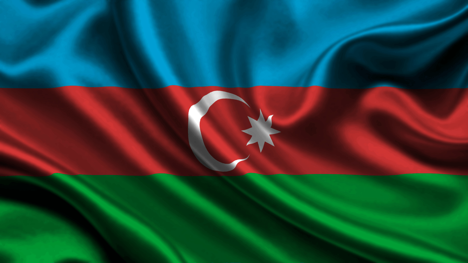 1920x1080 flag of Azerbaijan HD Wallpaper, Desktop