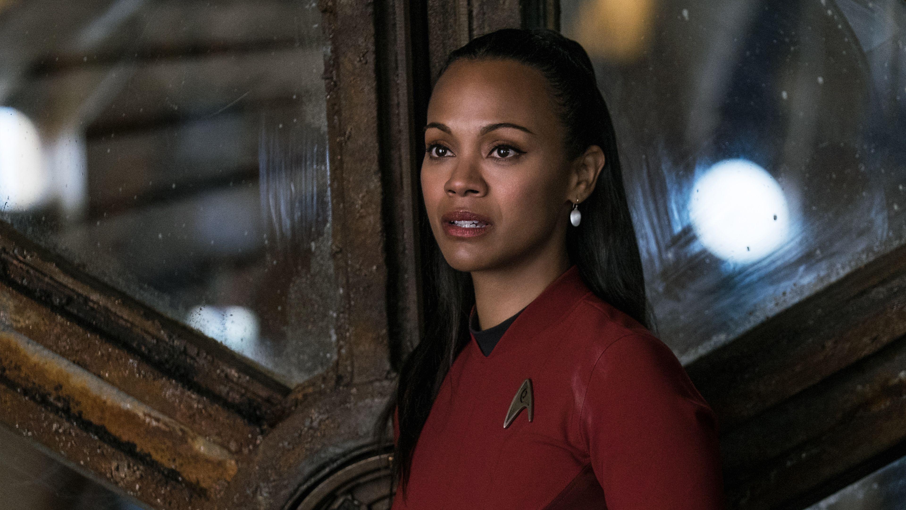 3840x2160 Wallpaper Uhura, Star Trek Beyond, Zoe Saldana, 4K, Movies, Desktop