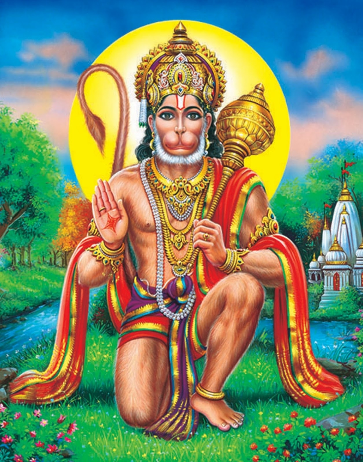 1260x1600 Hanuman HD iphone Wallpaper Download, Phone