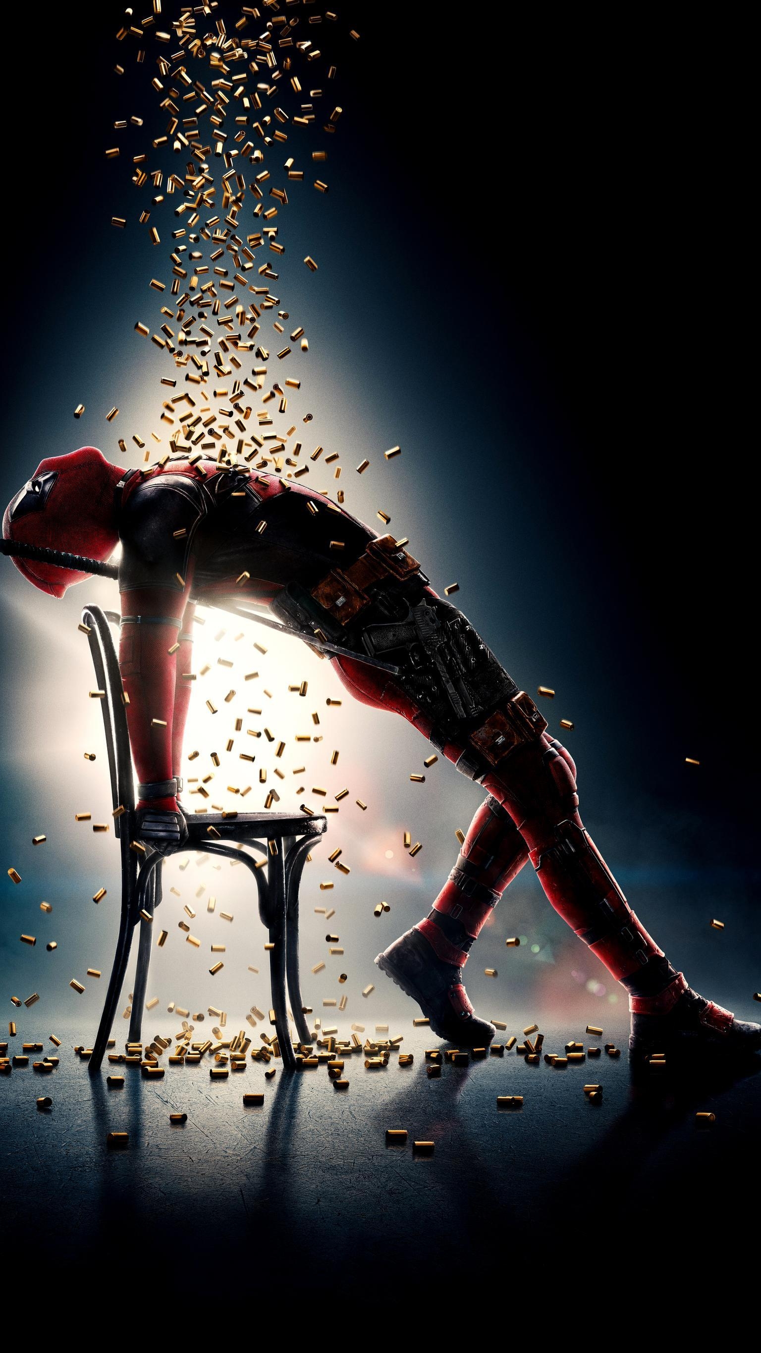 1540x2740 Deadpool 2 (2018) Phone Wallpaper, Phone