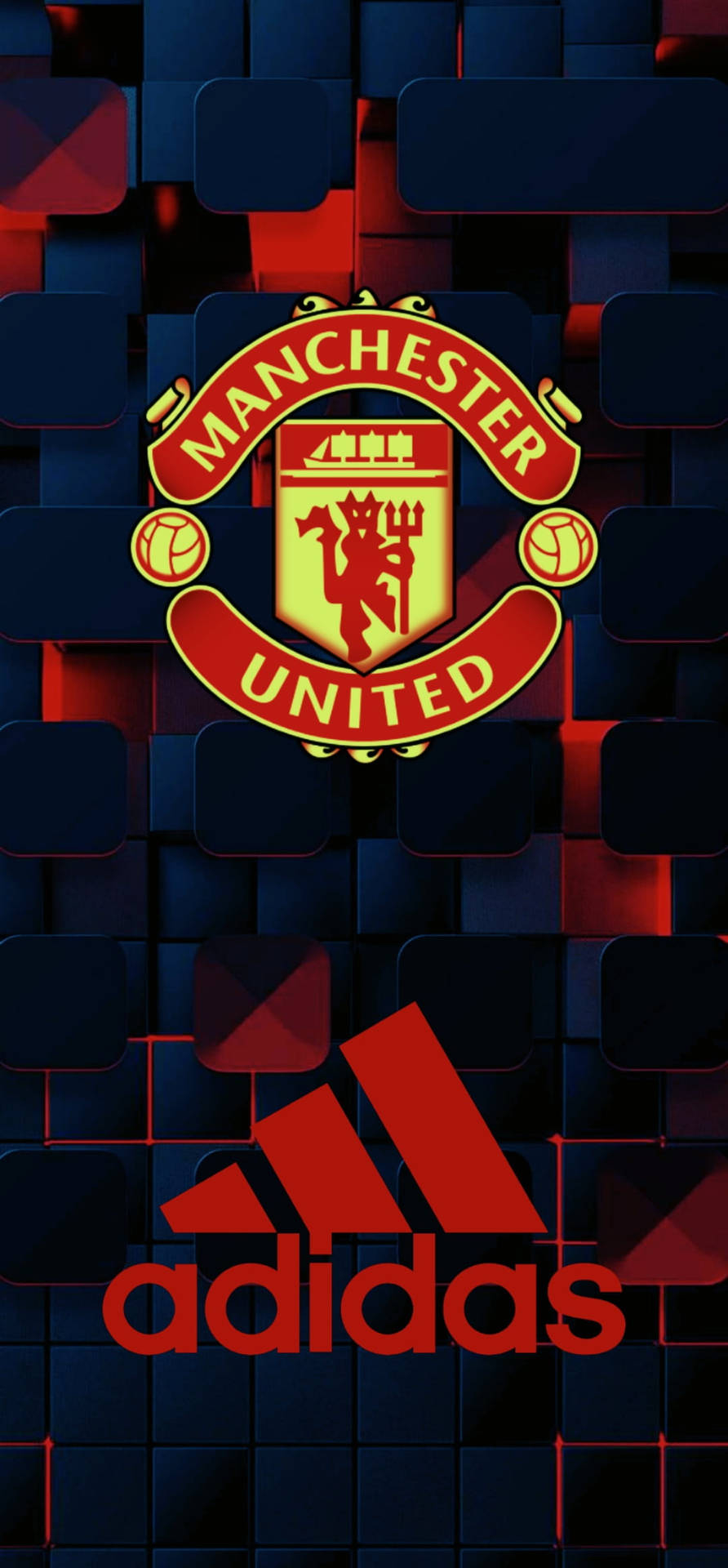 900x1920 Download Adidas And Manchester United Mobile Wallpaper, Phone