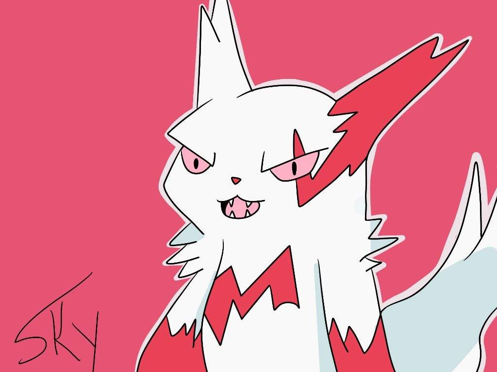 1030x770 Zangoose art + Update. Pokémon Amino, Desktop