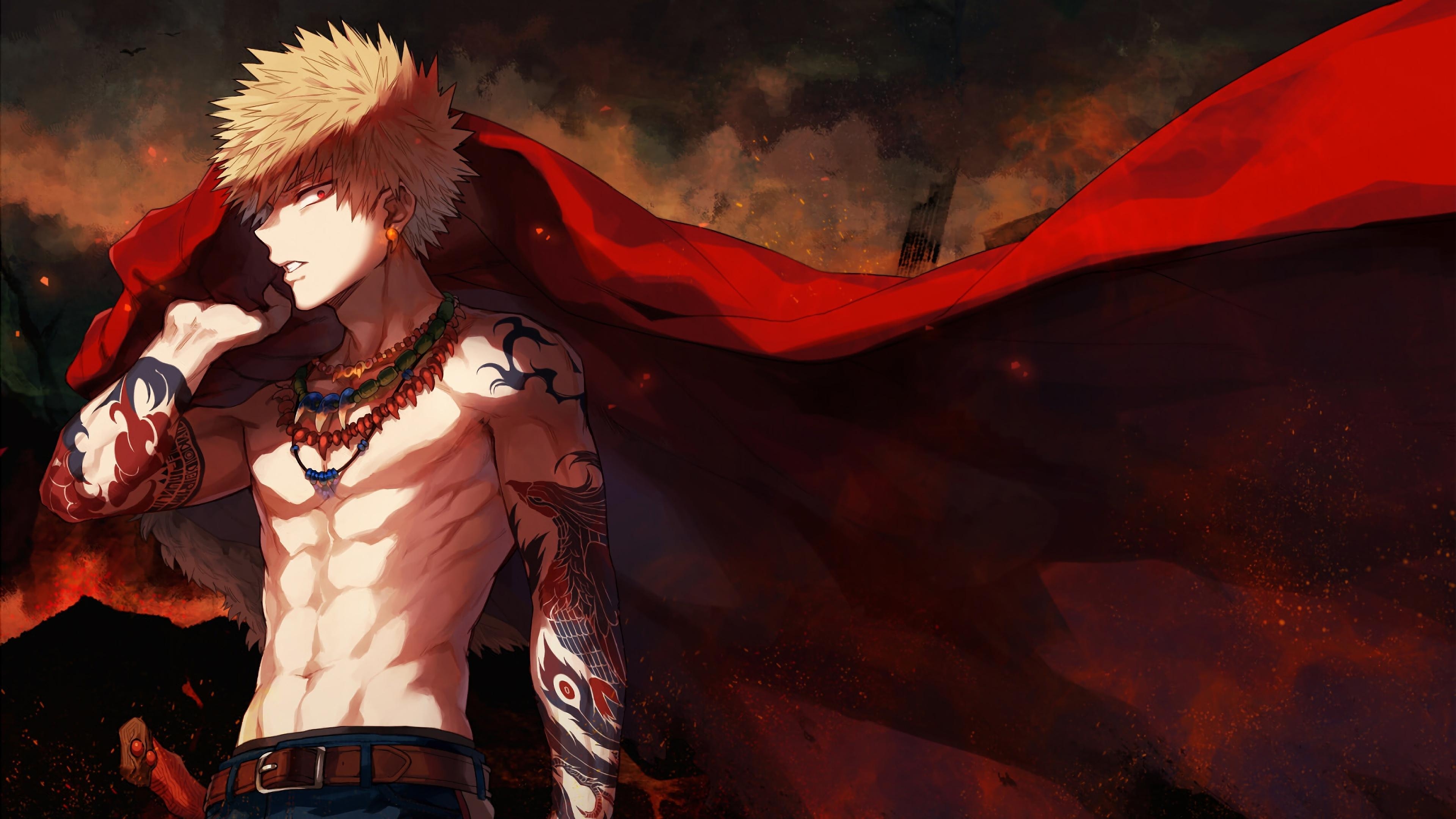 3840x2160 Katsuki Bakugo 4k Ultra HD Wallpaper. Background Imagex2160, Desktop