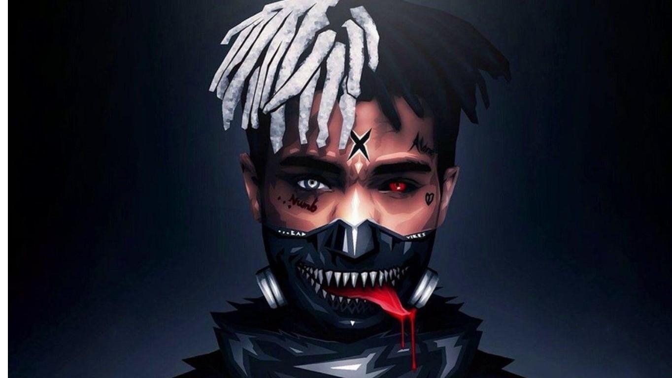 1370x770 moonlight by:XXXTentacion, Desktop