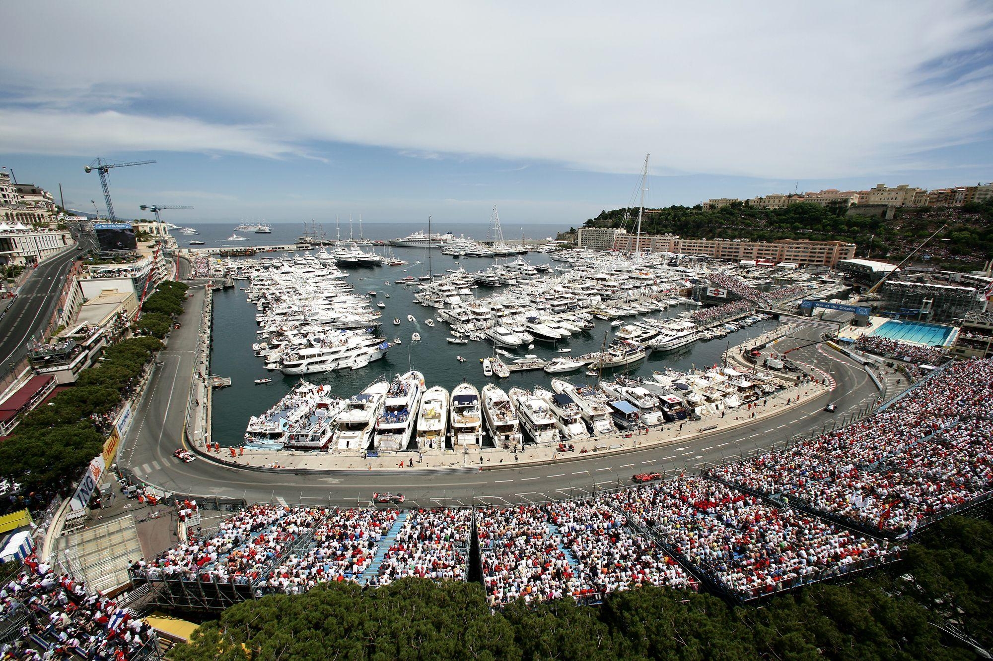 2000x1340 Monaco Grand Prix Marina Wall Mural Wallpaper, Desktop