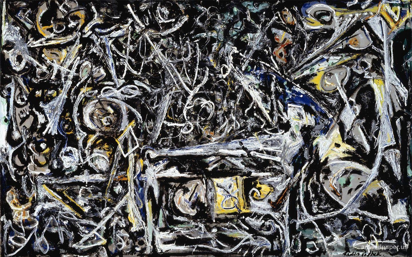 1440x900 Imgboat.com. Jackson pollock, Pollock art, Jackson pollock art, Desktop