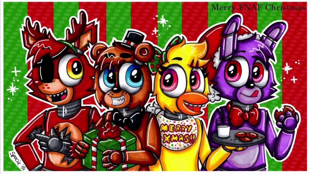 1280x720 Nightcore FNAF Christmas. Fnaf, Anime fnaf, Fnaf wallpaper, Desktop