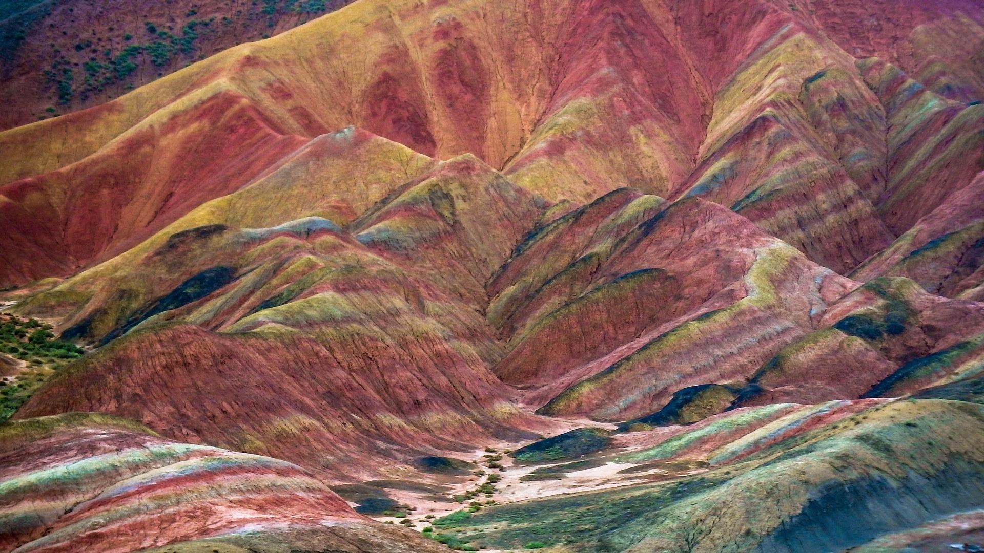 1920x1080 Zhangye Danxia Landform, Desktop